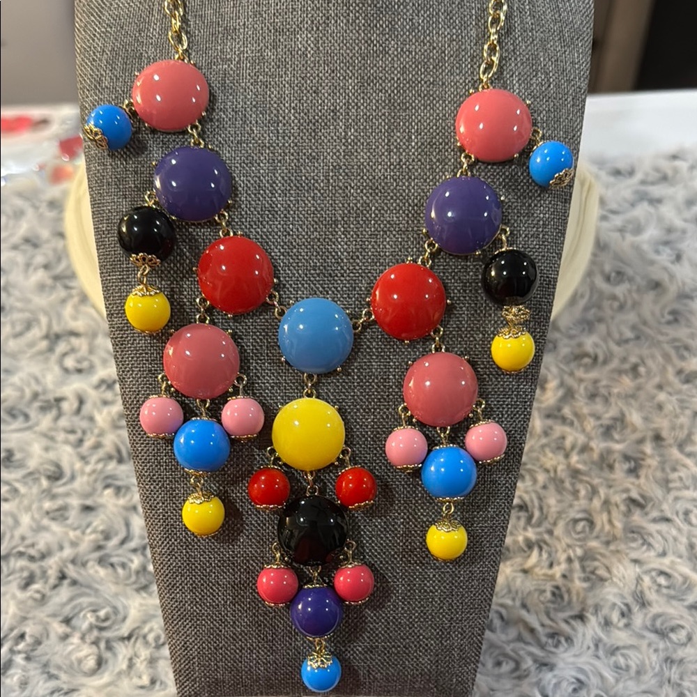 Colorful Statement Necklace